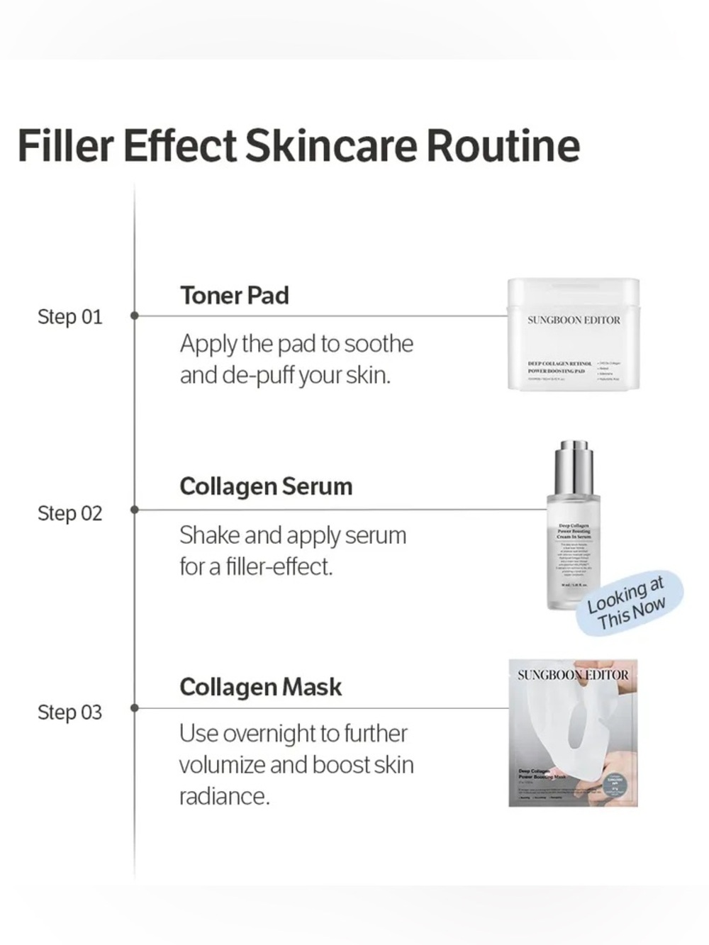 Sungboon Editor Deep Collagen Power Boosting Cream In Serum-firm, plump, hydrate - Picture 12 of 13
